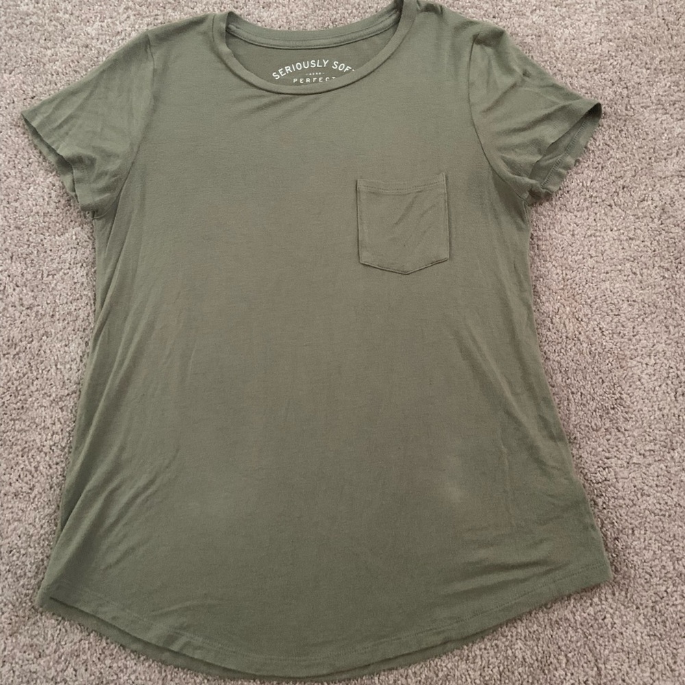 Green shirt